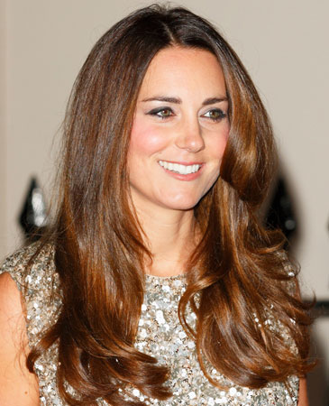 Kate Middleton kestenjasta boja kose