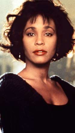 Whitney Houston frizura
