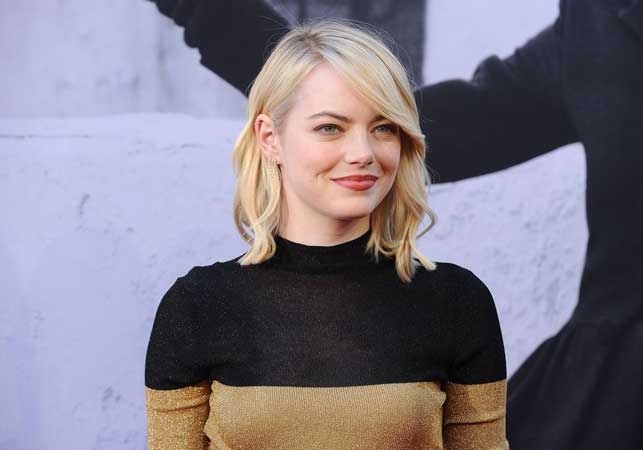 Emma Stone - bob frizura