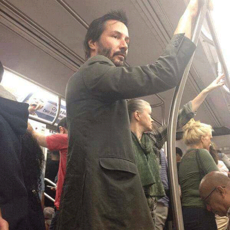 Zašto je Keanu Reeves najbolji čovek u Holivudu - u javnom prevozu