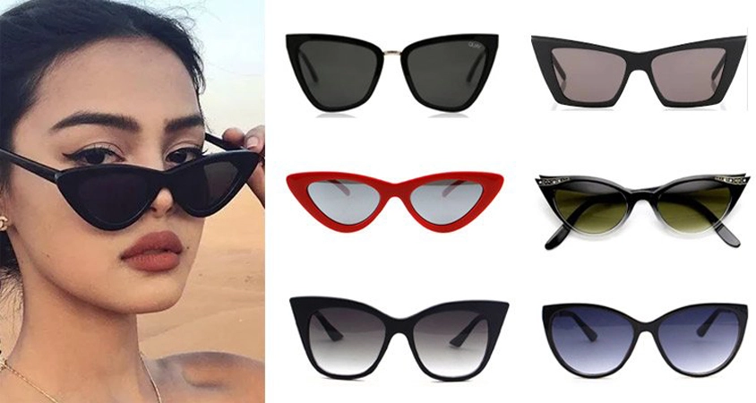 moderne naocare za sunce cat eye
