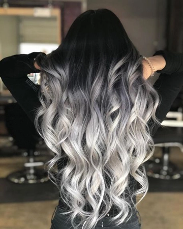  ombre sivi pramenovi