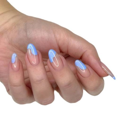pastelno plava