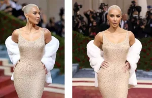  Kim Kardashian na Met Gali 2022