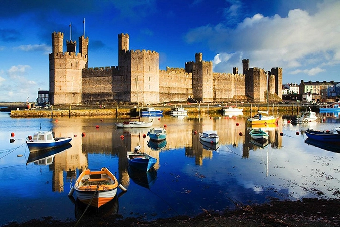  Caernarfon najlepsi dvorci Velsa
