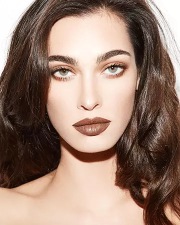 braon glam grunge sminka