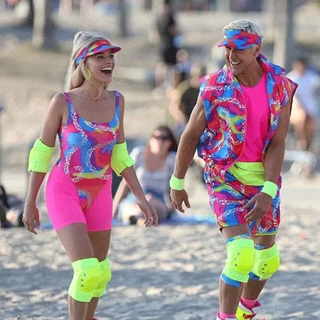  Margot Robbie i Ryan Gosling kao Barbie i Ken