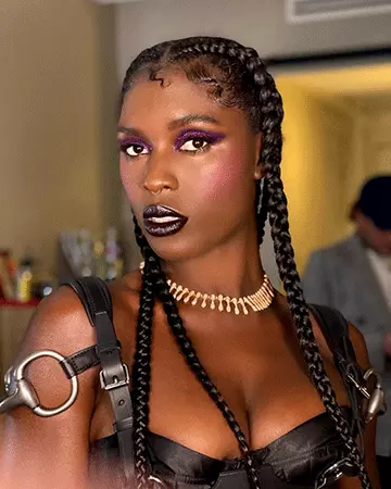  tamna glam grunge sminka