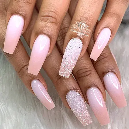 ombre nokti