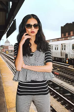  pruge i gingham print