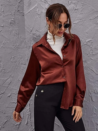  klasičan dress code svilena bluza