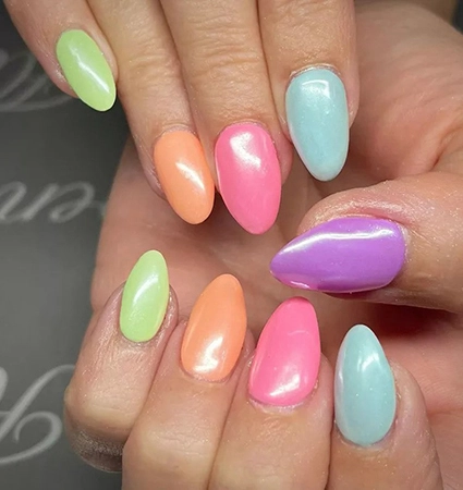  pastelne dugine boje